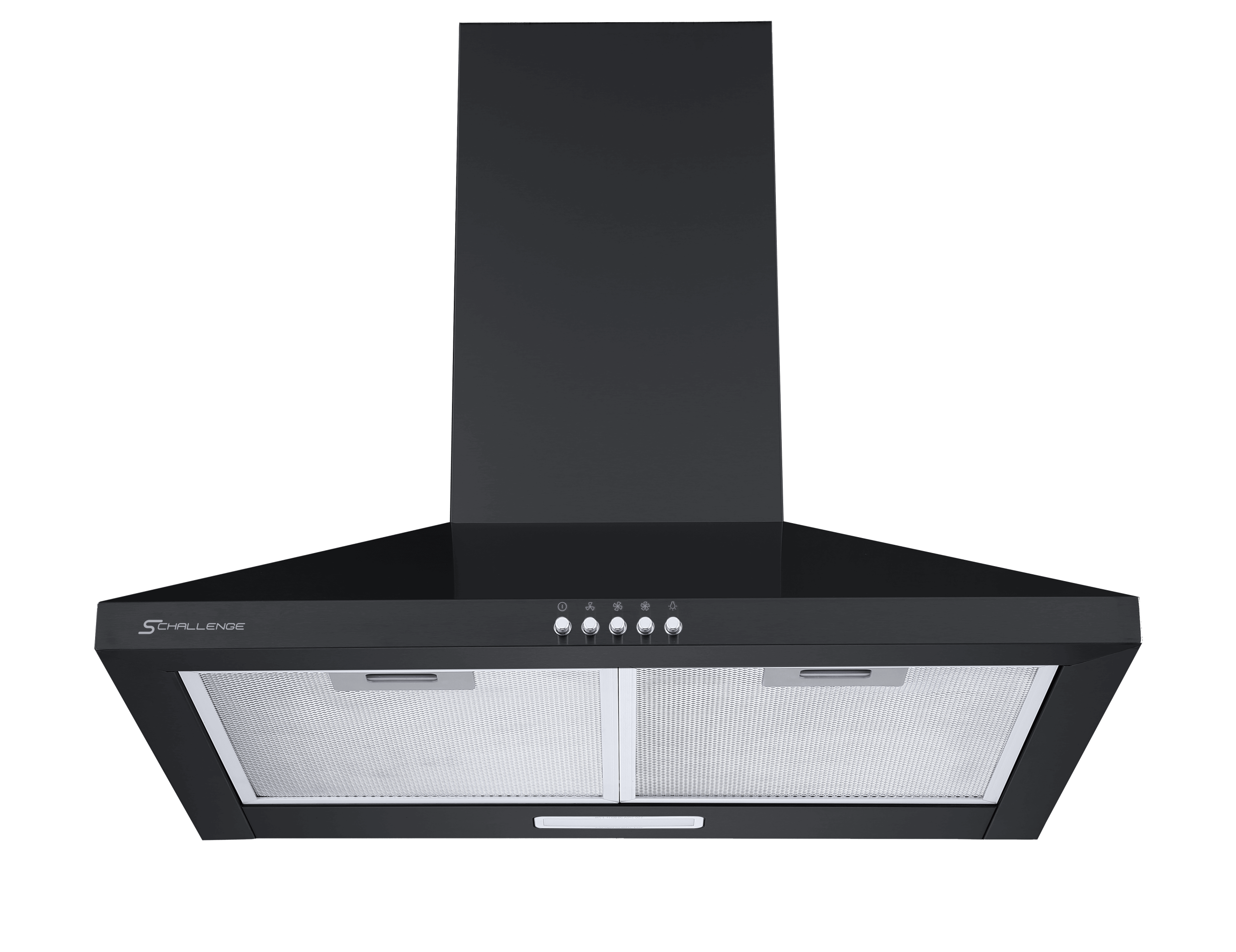 Hotte pyramidale AMB-60A17B Schallenge noire Hotte pyramidale AMB-60A17B Schallenge noire